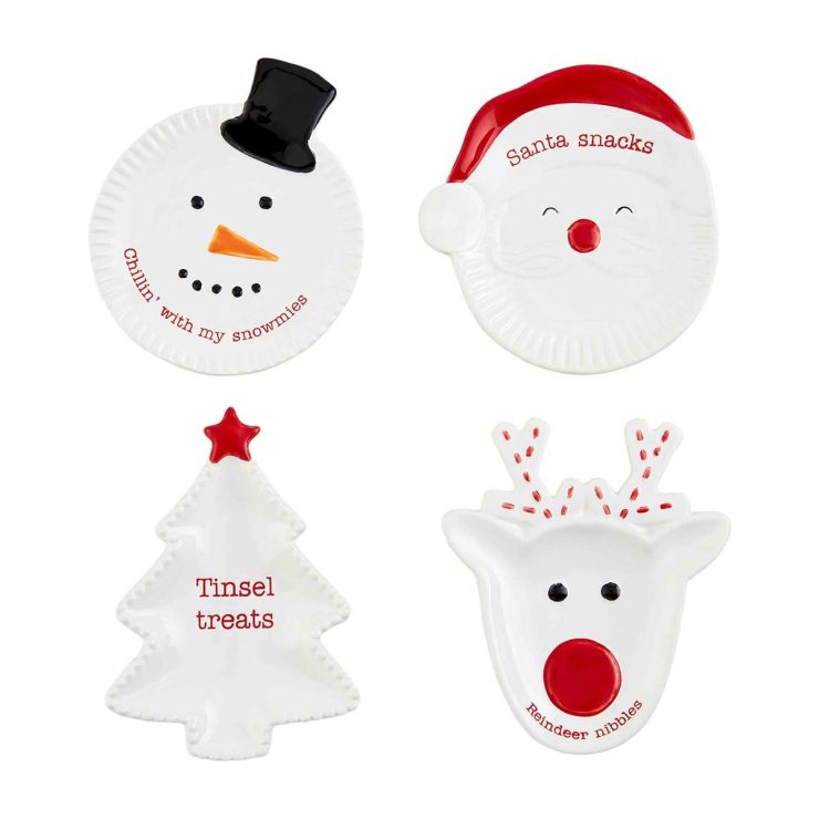 A photo of the Christmas Appetizer Plates product