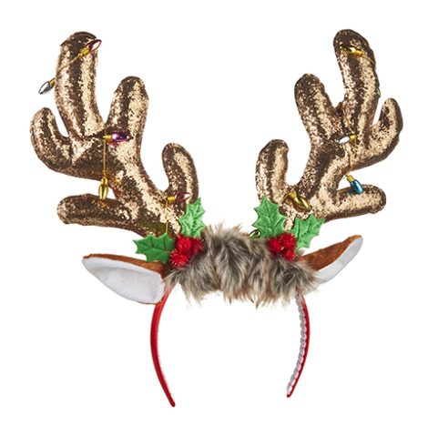 A photo of the Reindeer Antler Headband product