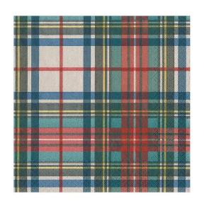 A photo of the Dress Stewart Tartan Cocktail Napkins product