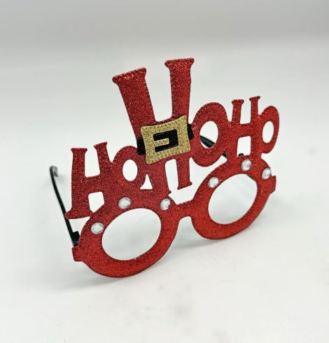 A photo of the HO HO HO Party Glasses product