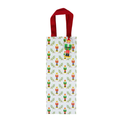 A photo of the Little Nutcracker Wine & Bottle Gift Bag product