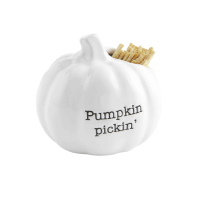 A photo of the Pumpkin Pickin' Toothpick Holder product