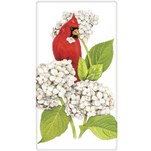 A photo of the Cardinal Hydrangea Towel product