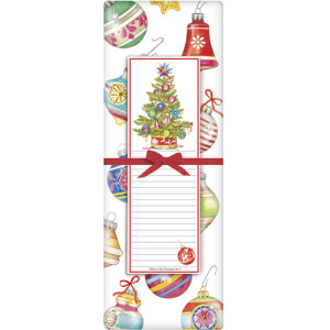 A photo of the Scattered Ornaments Notepad & Towel Set product