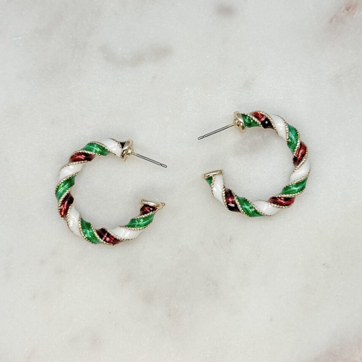 A photo of the Candy Cane Hoops product