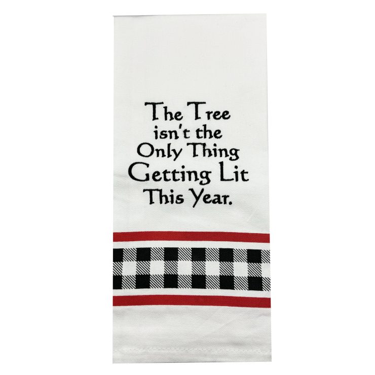 A photo of the Getting Lit Towel product