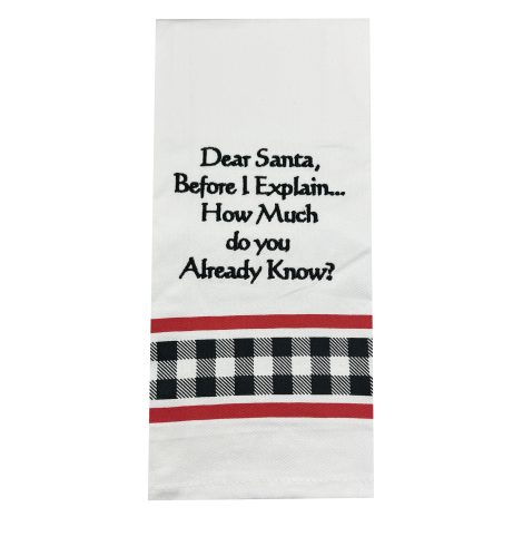 A photo of the How Much do you Already Know Towel product