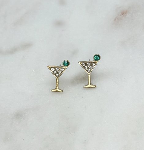 A photo of the Martini Earrings product