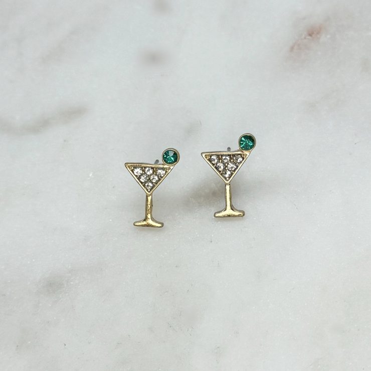 A photo of the Martini Earrings product