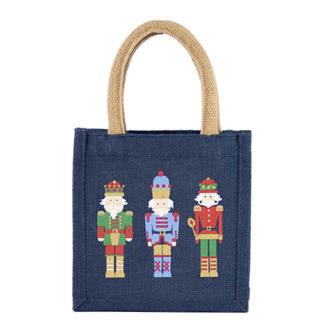 A photo of the Nutcracker March Petite Tote in Navy product