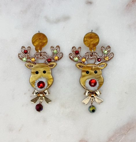 A photo of the Rudolph Earrings product