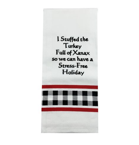 A photo of the Stress-Free Holiday Towel product