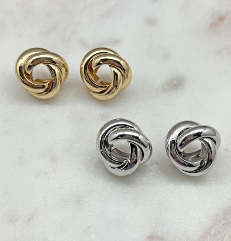 A photo of the Twist Knot Earrings product