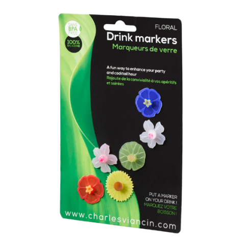 A photo of the Floral Drink Markers product