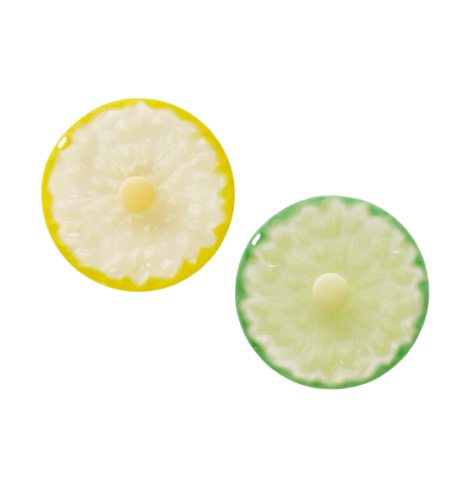 A photo of the Citrus Drink Covers - Set of 2 product