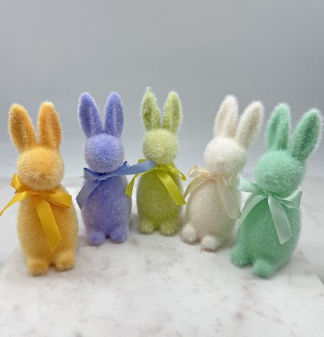 A photo of the Flocked Bunny Friend product